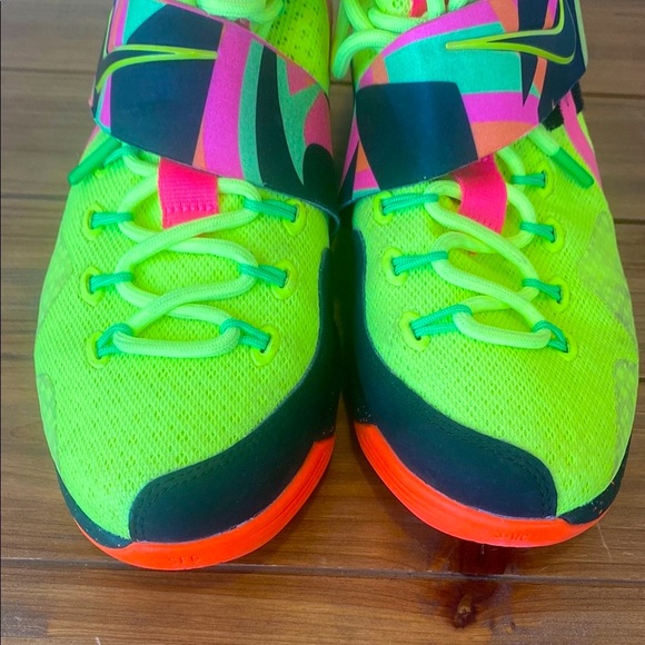 Nike Lebron Kids' Neon Yellow Athletic Shoes